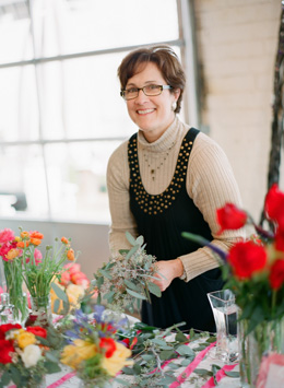 Gertie Mae's owner, Sherry Donnelly, named her floral design business after her two grandmothers from whom she says she inherited her talents.