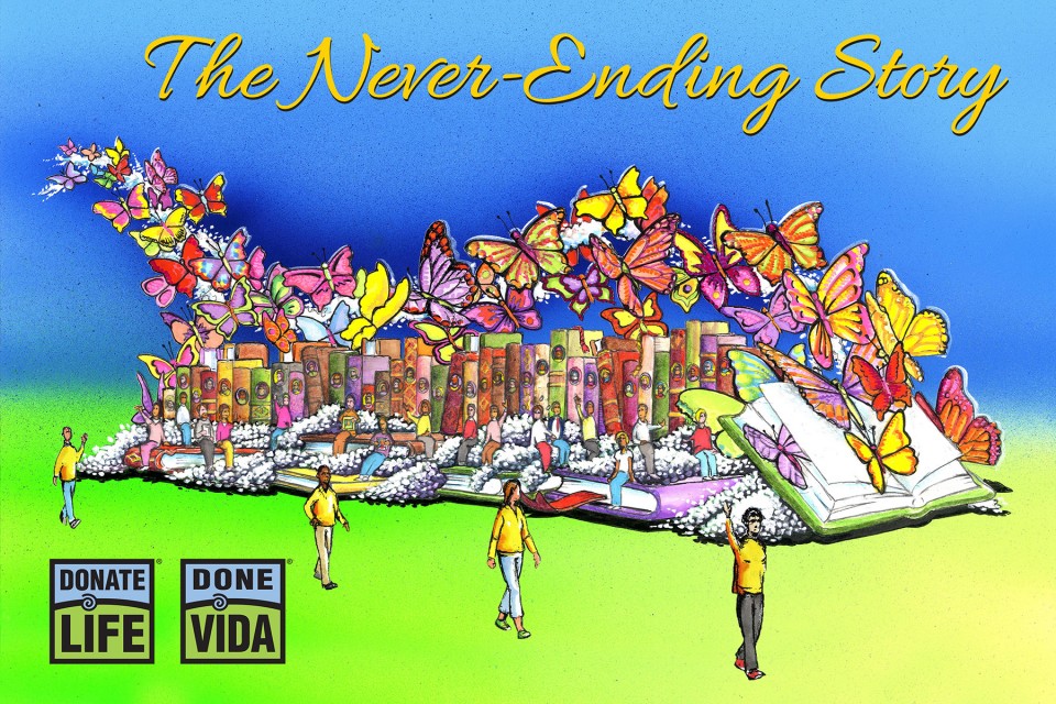 Donate Life Float Rendering 2015