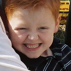 Daniel always smiled, even when he was sick.