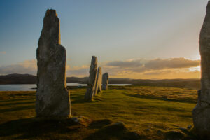 Stones at Callanish Scotland photographed by John Martin.