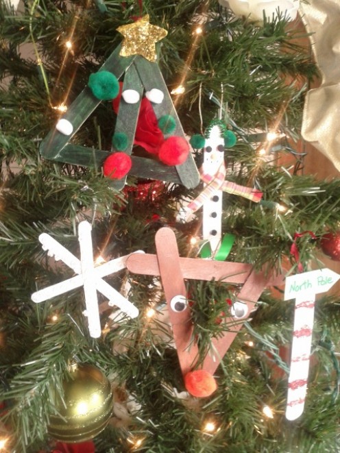 homemade ornaments
