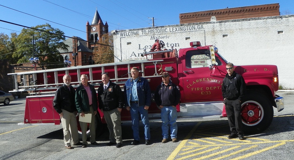 clarkesville fire truck E-33