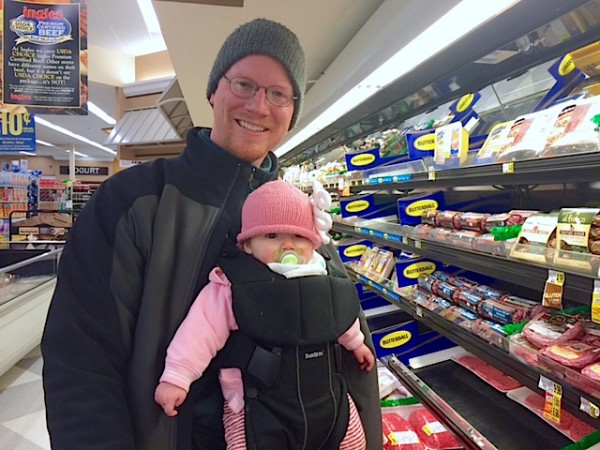 Justin Ellis and daughter Ayla