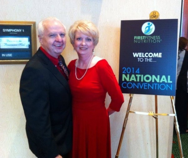 Levy and Alice Briggs of Demorest attended the 2014 National Fitness and Nutrition conference in Dallas, Texas.
