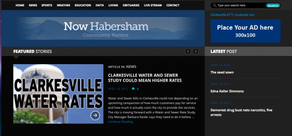 Now Habersham's new mobile-friendly site