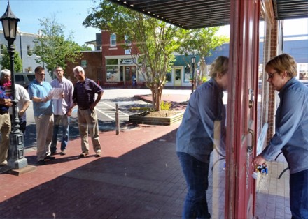 Now Habersham News Burned Building Tour featured
