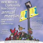 Clarkesville Main Street to Hold Community Meeting