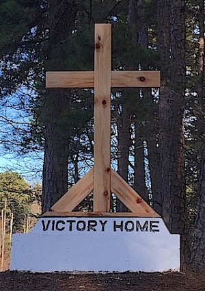 Victory Home sign