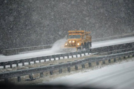 GDOT clear roads in Rabun during Winter Storm Jonas
