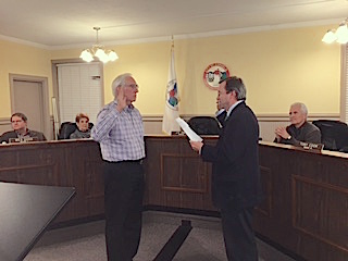 Irby swearing in 2016