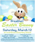Breakfast with Bunny and Community Easter Egg Hunt March 12th