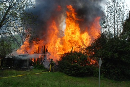 Cleveland structure fire