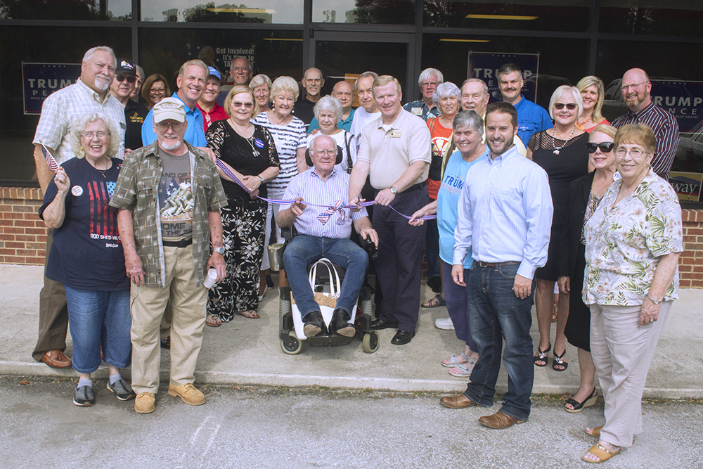 Various members of HCRP, RWFHC, State GOP, Elected Officials Representing Habersham County and members of the public attended the ribbon cutting ceremony. (PHOTO/Marcus Vonier)