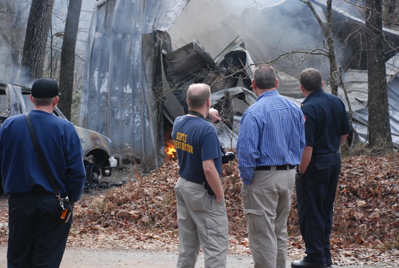 Piney Mountain ammo plant fire Jan. 23, 2017 1