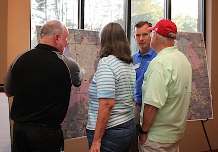 HEMC Member Dialogue Session Mike-and-Ronnie-speak-with-members-about-Trailwave-expansion-project