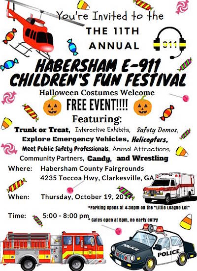 Habersham E-911 Family Fun Fest 2017