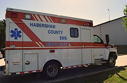 Habersham EMS ambulance