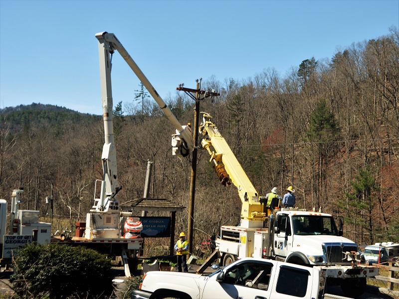 HEMC repairs after storm damage