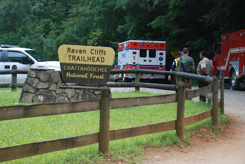 Raven Cliffs Falls body found