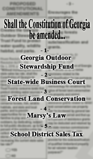 2018 Constitutional Amendments