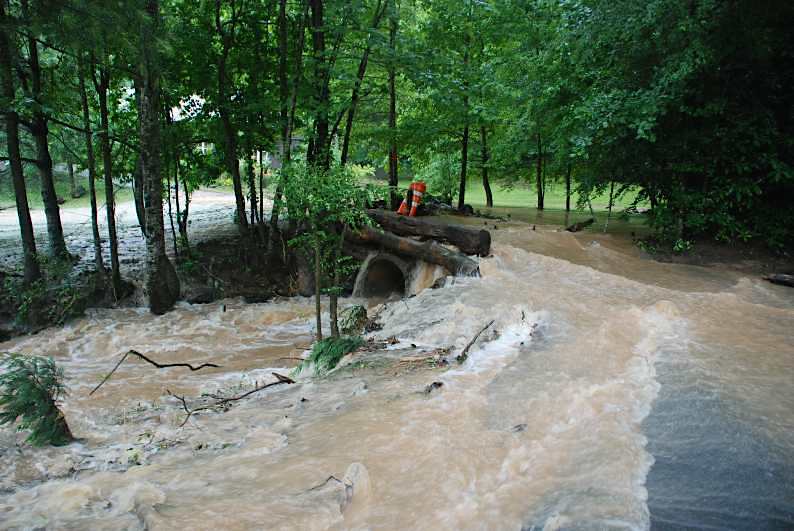 flooding in White County