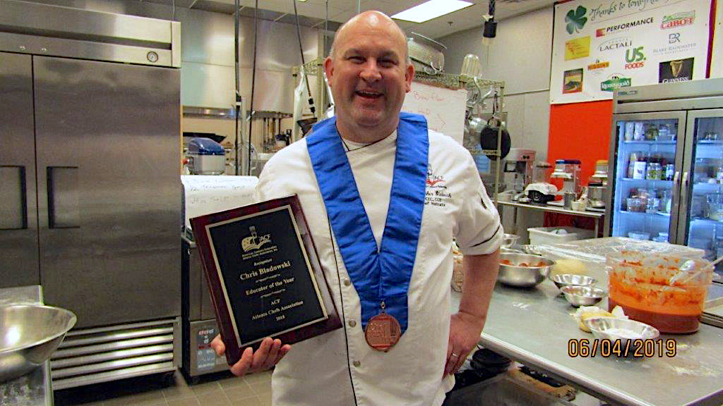 Chris Bladowski ACF Educator of year
