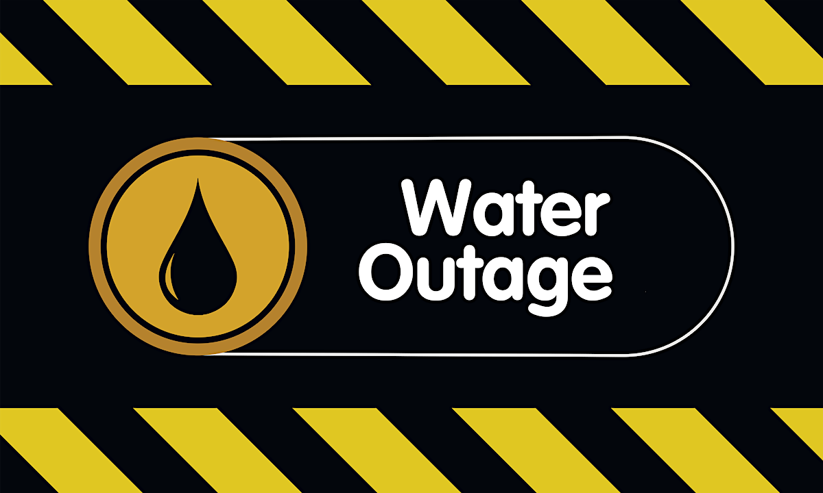 Water outage gfx