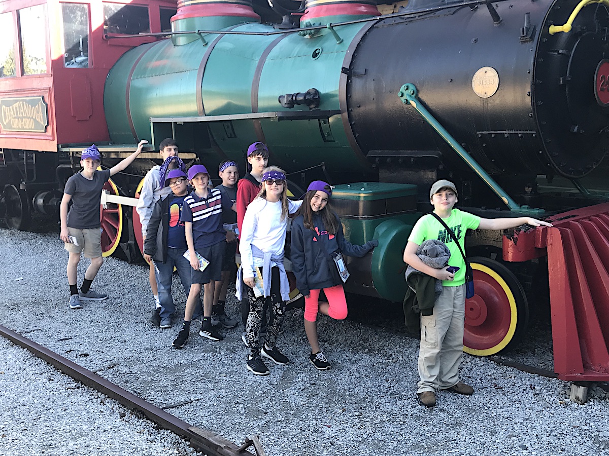 Rabun Gap students in Chattanooga 1