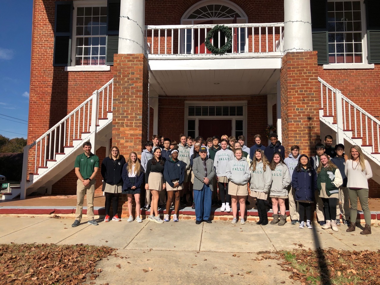 TFS history classes WWII vet