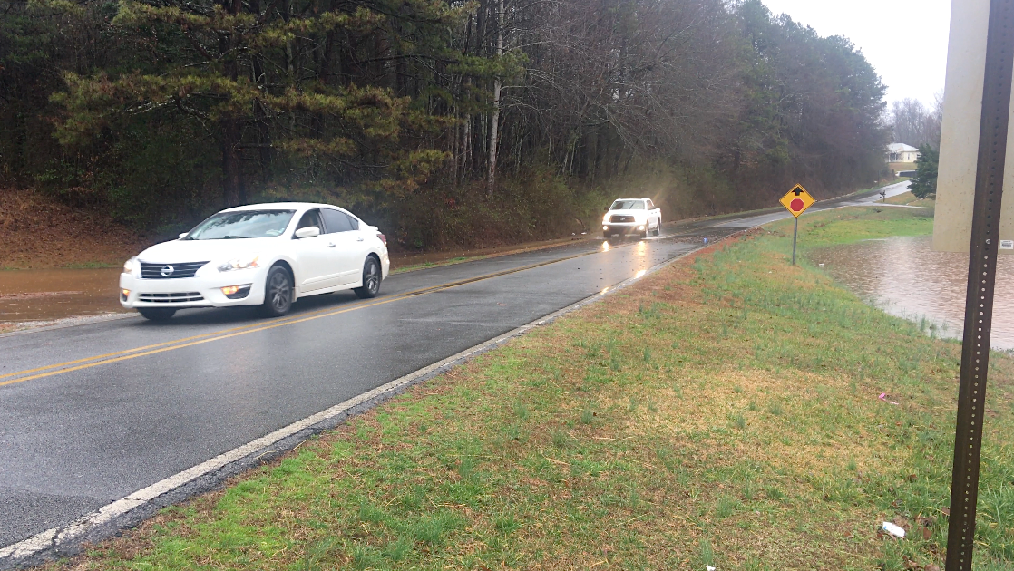 driving in heavy rain