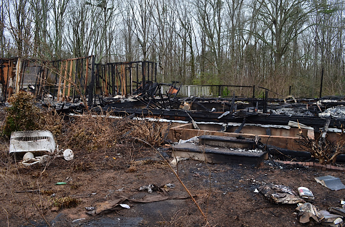 Hart County arson