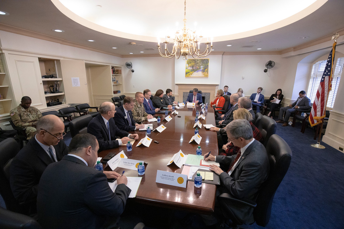 Kemp and GA Coronavirus Task Force 3:5:20