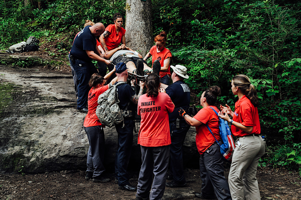 Panther Creek Trail rescue June 28, 2020
