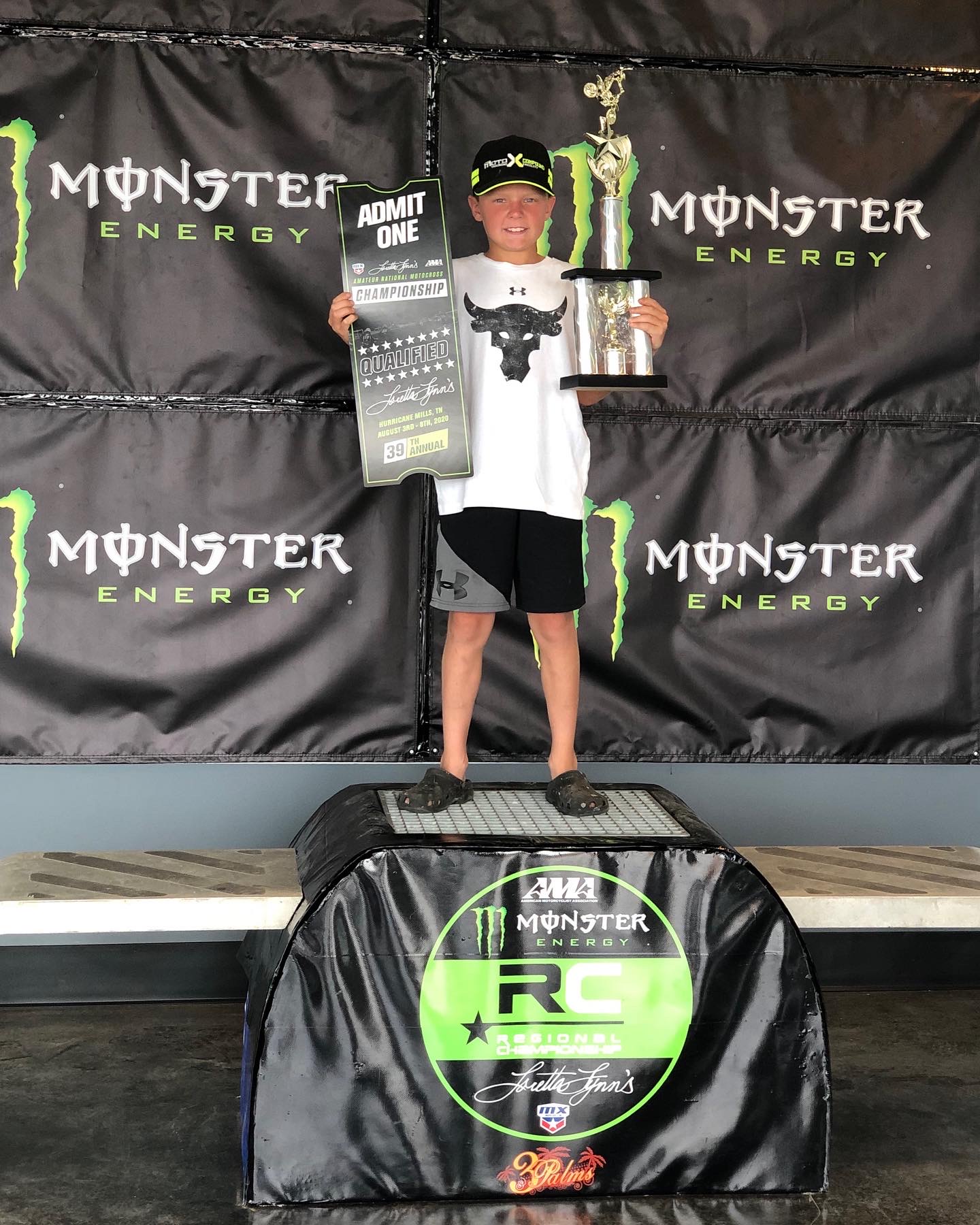 Levi Morris qualifies for AMA Amateur National Motocross Championship