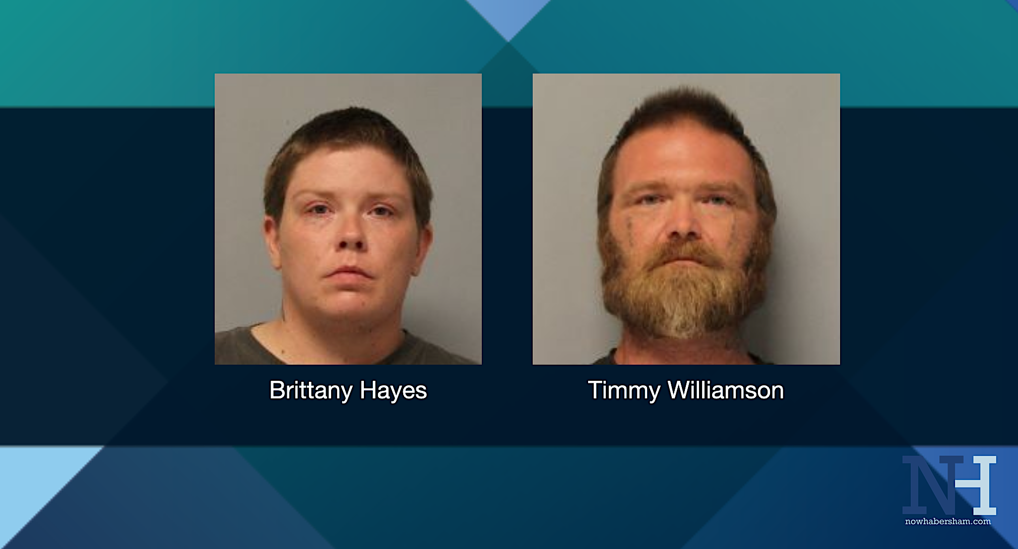 mug shots Hayes and Williamson