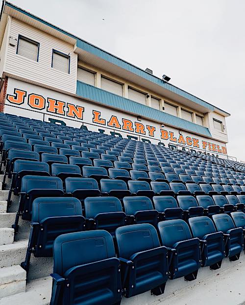 reserved seating section at Raider Stadium