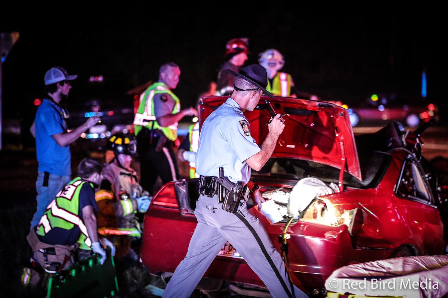 accident on GA-365 at Alto-Mud Creek Road