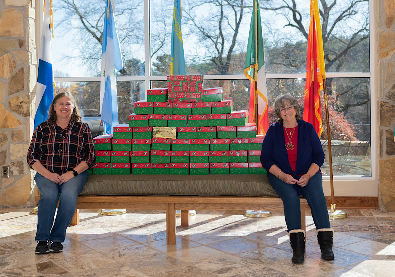 Operation Christmas Child at Tallulah Falls School