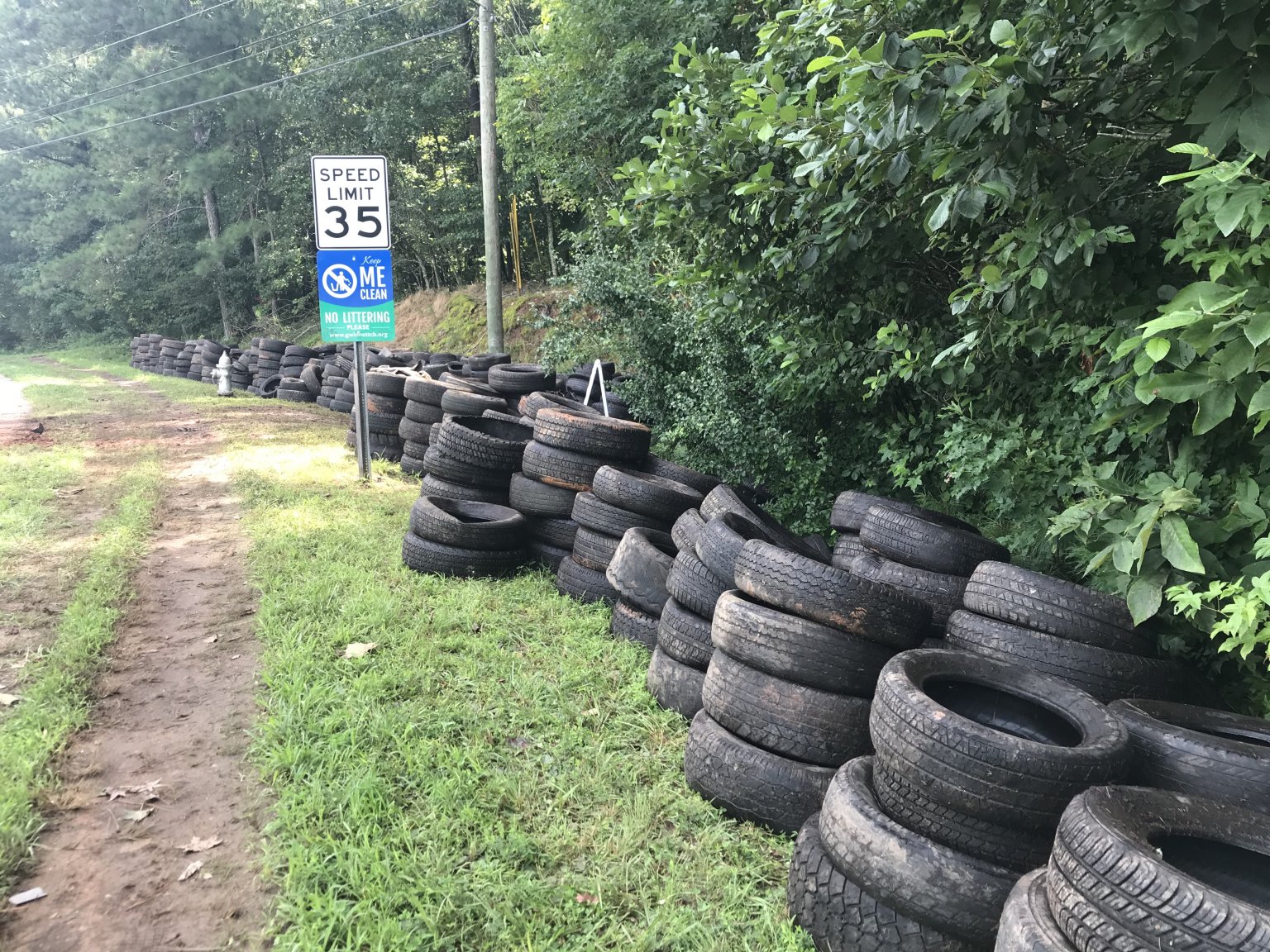 old tires