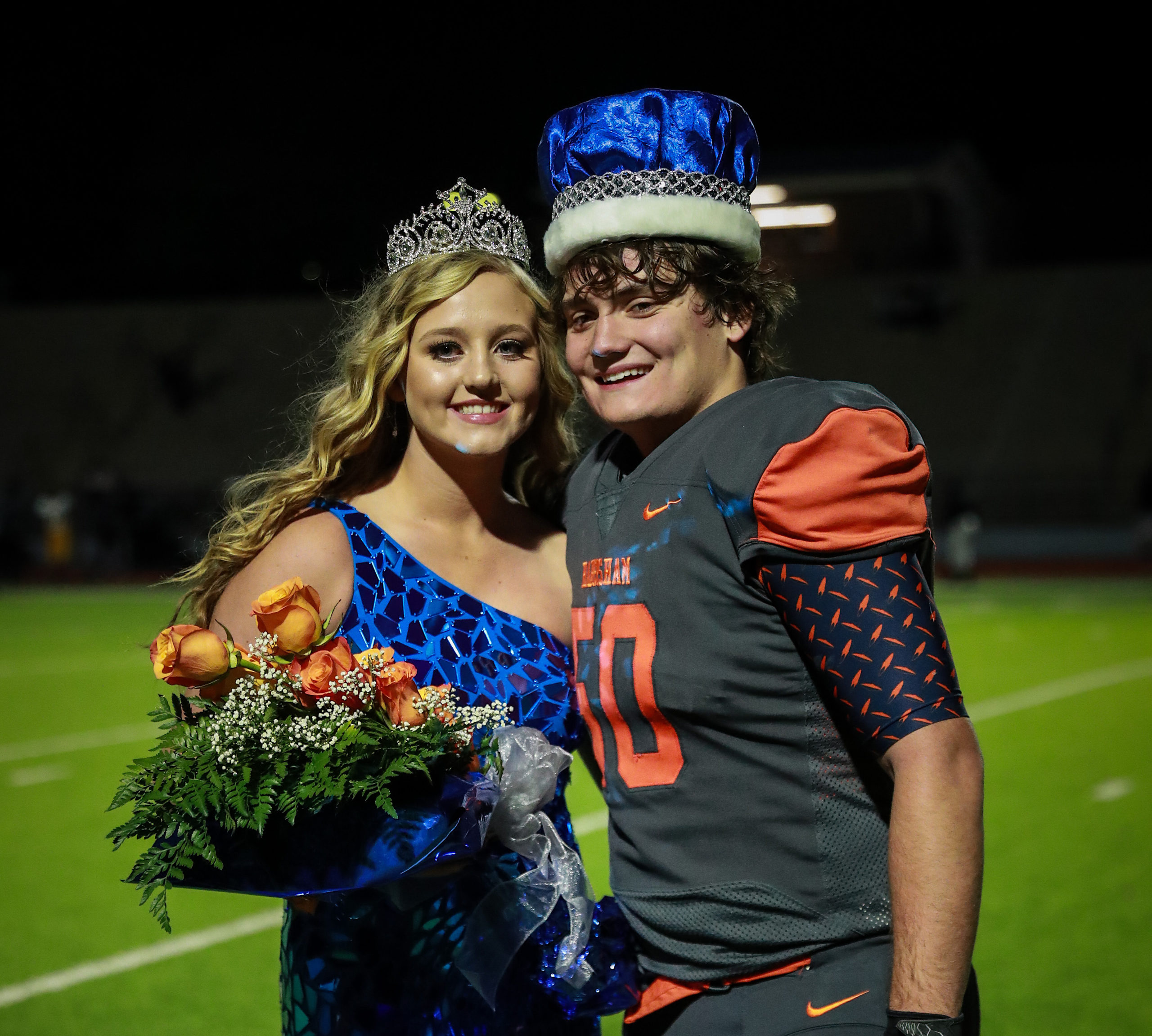 HCHS 2020 Homecoming Queen and King