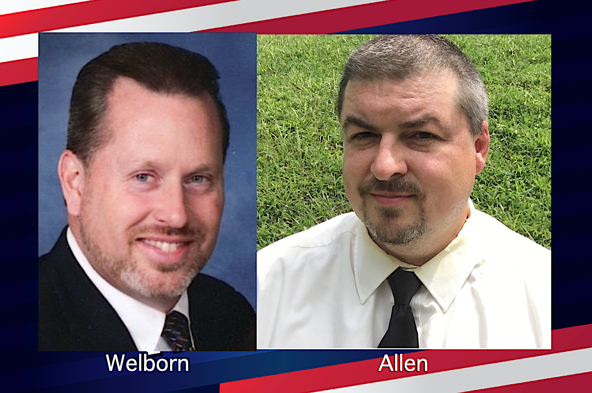 Jim Welborn and Shawn Allen