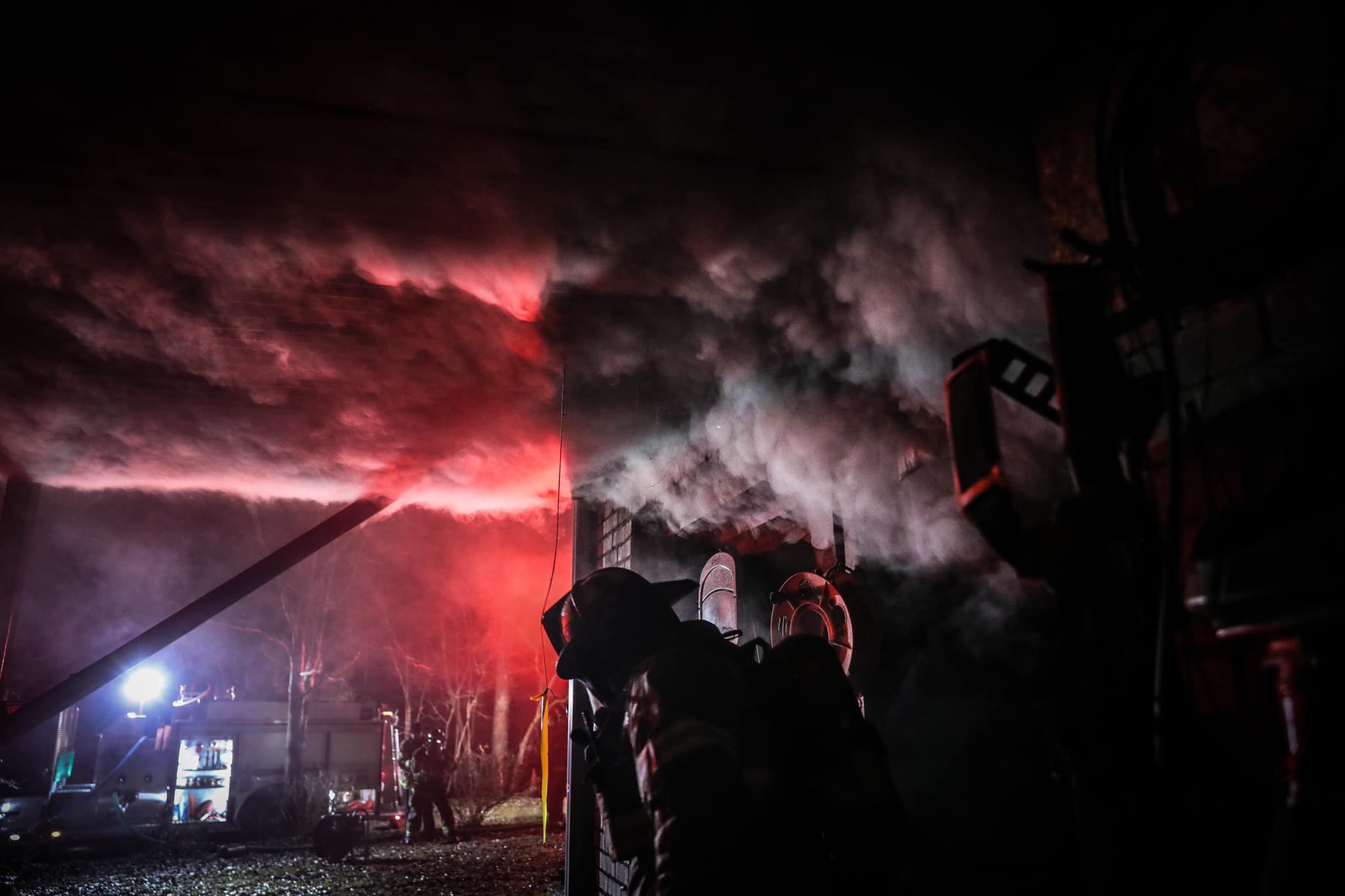 New Liberty Road fire