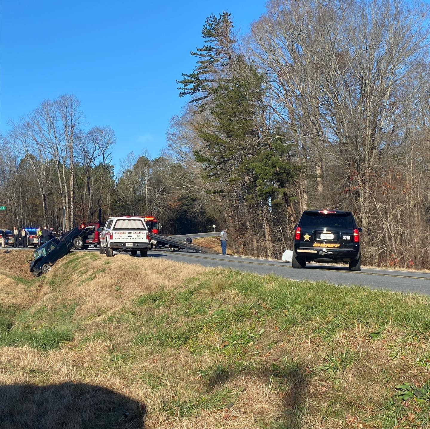 Cannon Bridge Road wreck