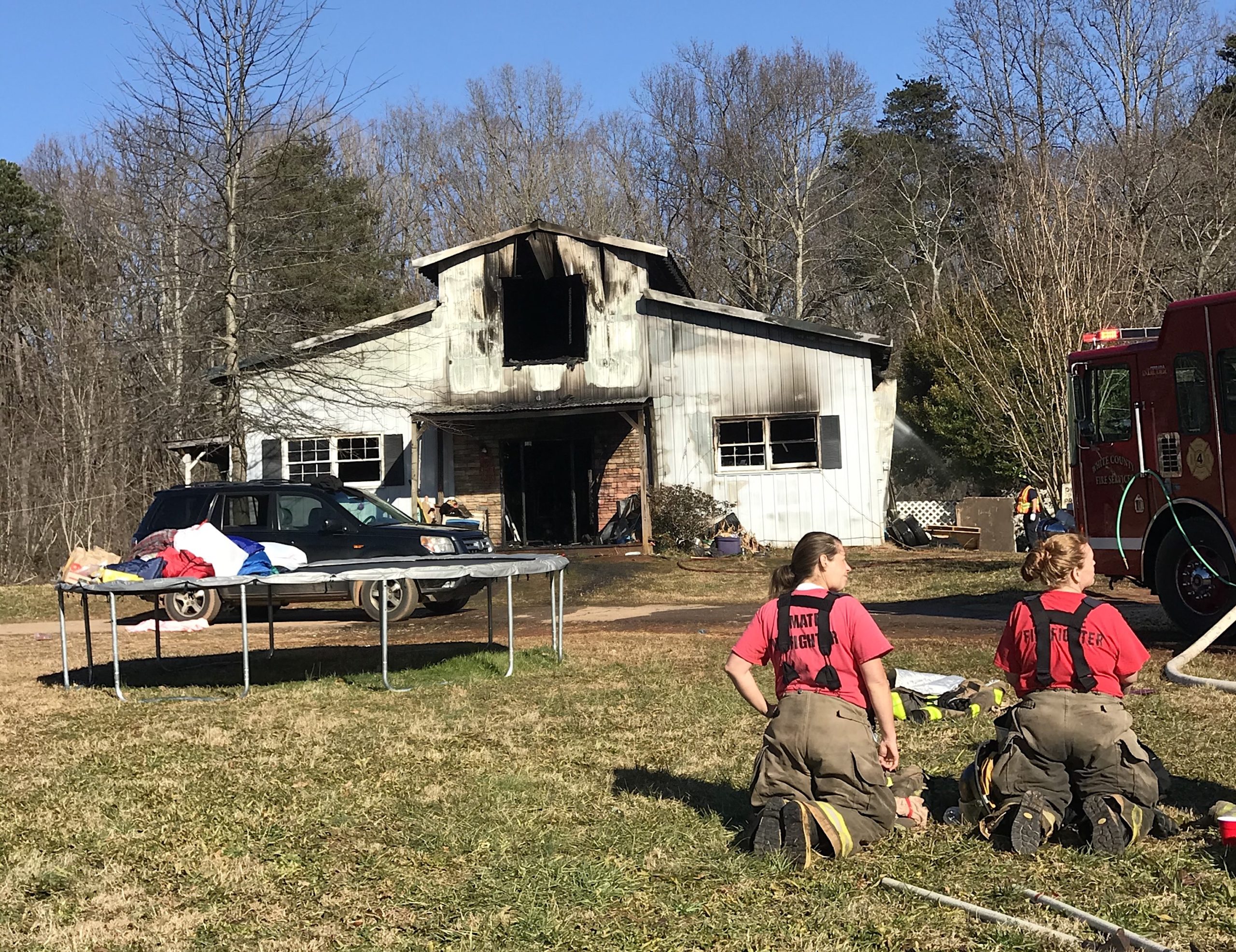 Skitts Mountain Road fire