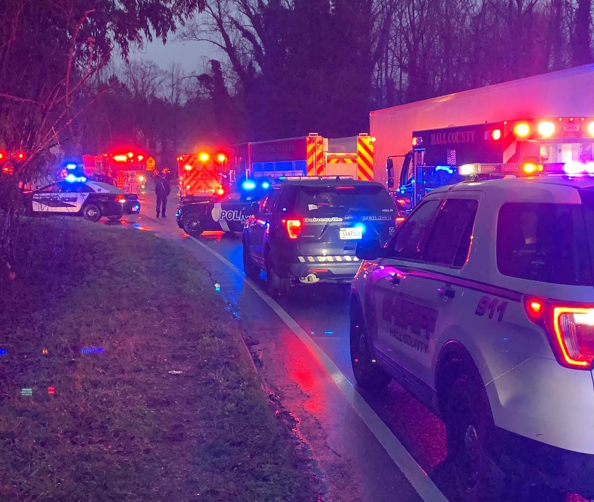 Hall County plane crash