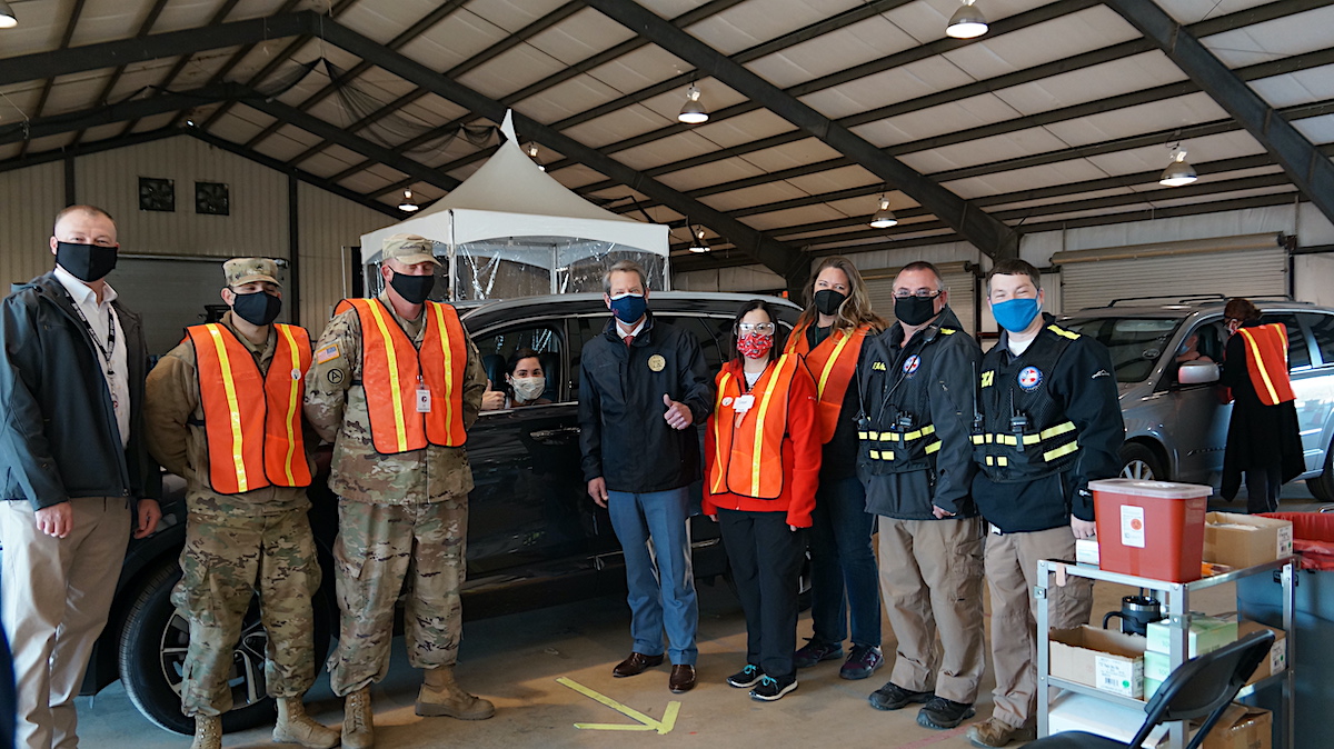 Habersham mass vacc site administers ten-thousandth vaccination