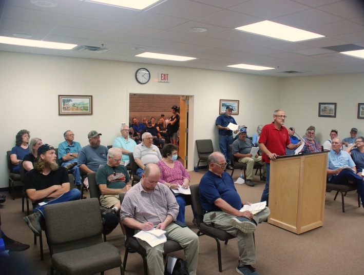 White County Commission meeting