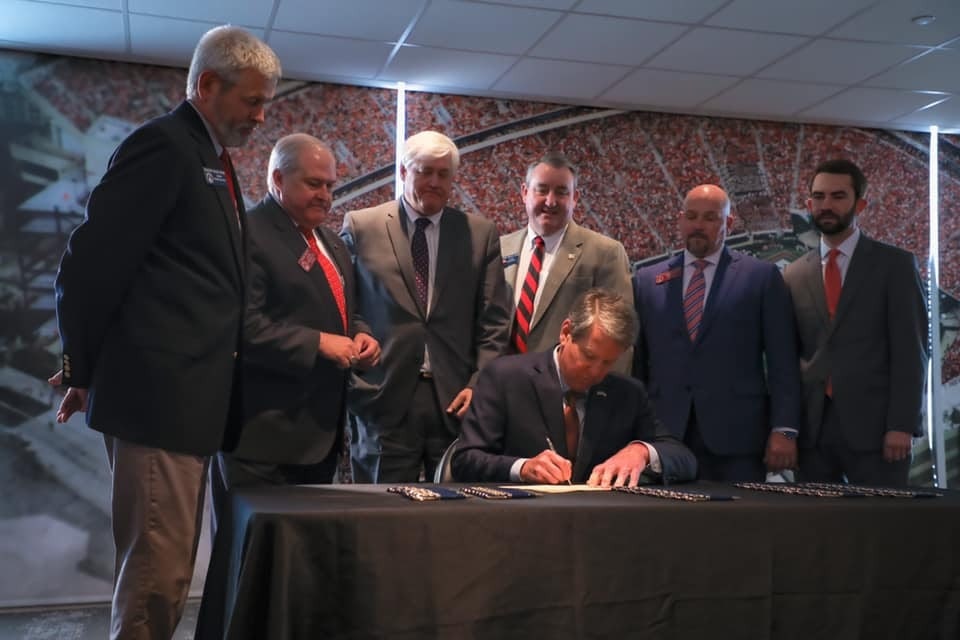 college athlete bill signing