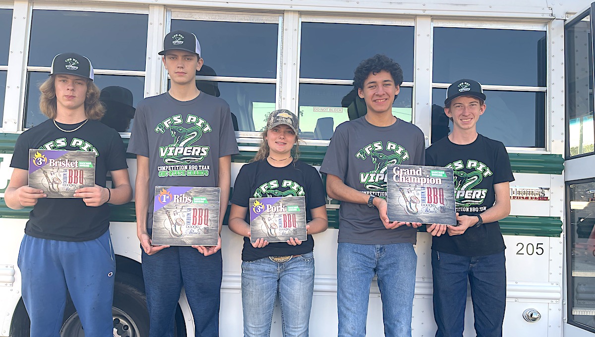 TFS Pit Vipers Grand Champs in Calhoun