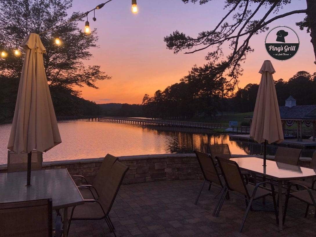 Pings evening view outdoor dining feature image